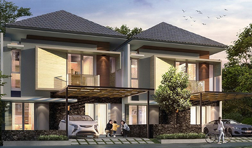 Jual Town House Botanical Puri Asri