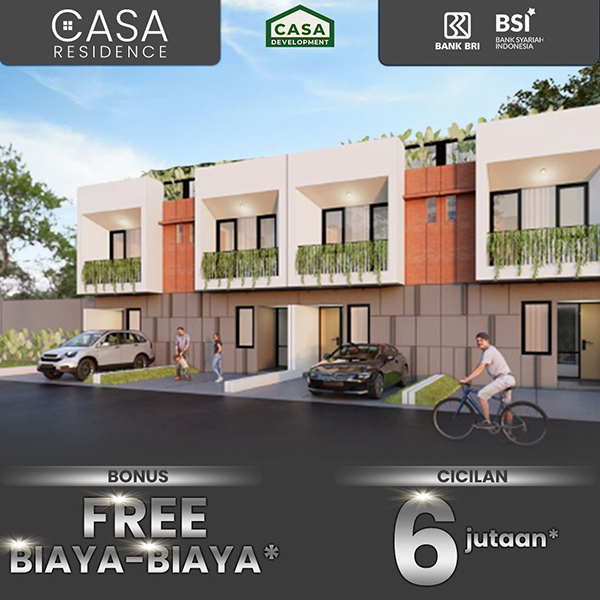 Jual Town House Casa Residence Bintaro