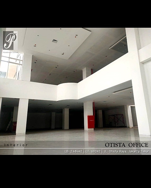 Jual Gedung Perkantoran 6 Lantai Siap Pakai di Otista Jakarta Timur