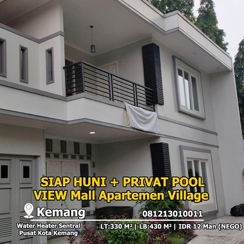 Jual Town House Siap Huni Sisa 1 di Kemang Privat Pool