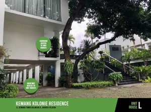 Jual Rumah Kemang Kolonie Residence mulai 5.5 M di Jakarta Selatan