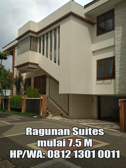 Jual Rumah Ragunan Suites mulai 7.5 M di Pasar Minggu Jakarta Selatan