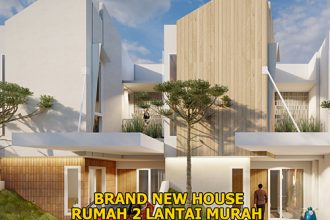 Jual Rumah 2 Lantai Murah 1 M di Bintaro Tangerang Selatan