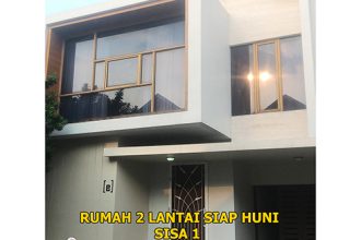 Jual Rumah 2 Lantai Siap Huni Dekat Citos Cilandak