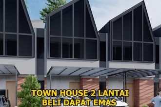 Jual Cluster Mewah 2 Lantai Berhadiah Emas dekat Mall Pejaten Village