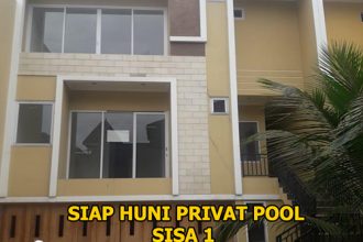 Jual Cluster Siap Huni Privat Pool di Kalibata Dekat Gatot Subroto