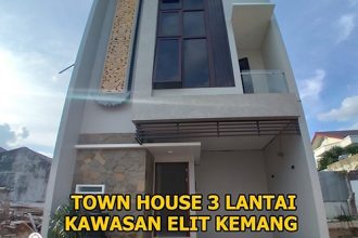 Jual Rumah 3 Lantai Strategis di Pinggir Jalan Raya Bangka Kemang