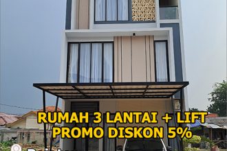 Jual Cluster Diskon 5% Lift Strategis Pinggir Jalan Pejaten